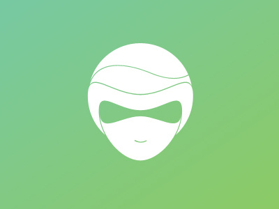 My New Avatar avatar blue clean cool flat green identity me new personal profile simple