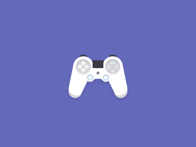 Dribbble4 controller design flat icon icons illustration