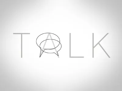 Words_TALK iconic word