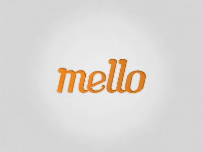 Mellow lettering type type design typography wip