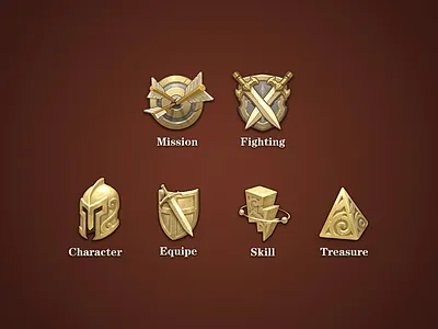 Icon dragon knight game ui