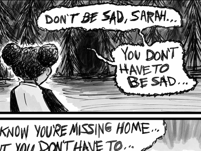 Tunbrolem Book One Page Two comics horror tunbrolem webcomics