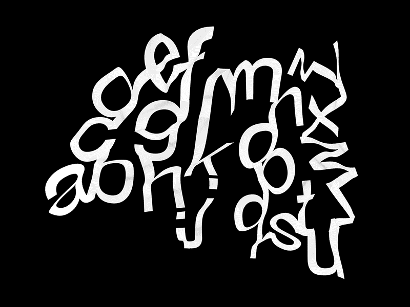 Helvetica Abuse abuse blurred brain distorsion fuzzy helvetica letter map mind rvb typography wrap