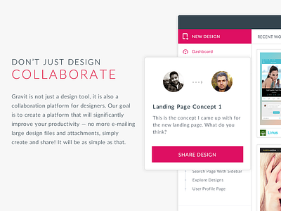 Gravit Collaboration app collaborate design gravit share