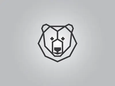 Oh My animal bear brand design geometric illustration logo logotype mark symbol wild life