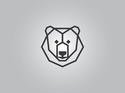Oh My animal bear brand design geometric illustration logo logotype mark symbol wild life