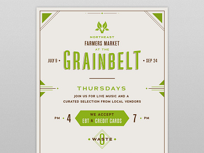 NEFM Flyer flyer identity typography