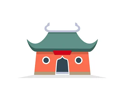 The Little Temple Of Chinese Gods Of The Mountain chinese temple