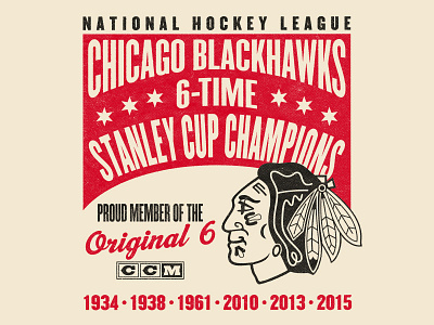 Blackhawks: Original 6 Champs 1930s blackhawks ccm chicago chicago blackhawks hockey nhl original 6 stanley cup tom philibeck vintage