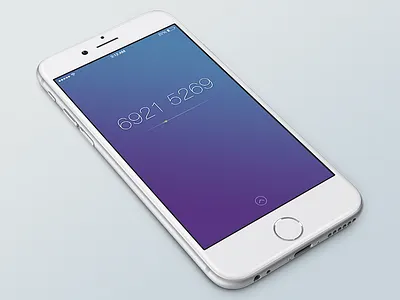 Blizzard Authenticator Redesign（View Code） app authenticator blizzard interface ios iphone redesign ui wow