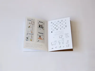 BookFolio v1 - 100% handcrafted & printed by me book design handcrafted portfolio print works