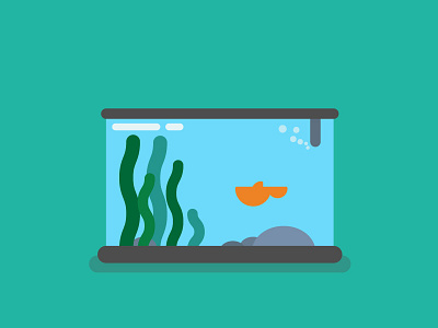 Fishtank fish fishtank illustration
