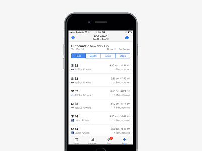 Flight Shopping apple e commerce flight hopper ios list shop sketch