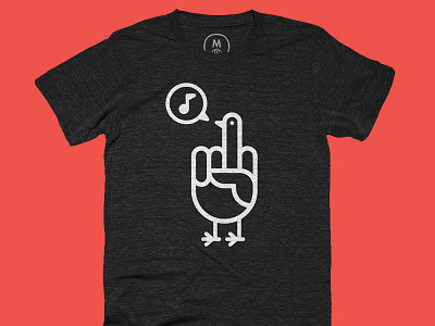 Flip, the Bird bird cotton bureau hand tweet