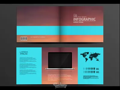 Brochure Design Concept adobe brochure design free illustrator vector