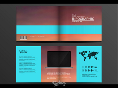 Brochure Design Concept adobe brochure design free illustrator vector