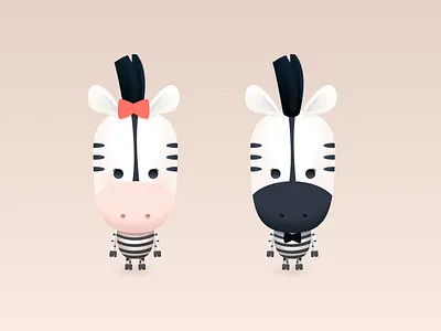 Zebra animal cartoon cool cute horse