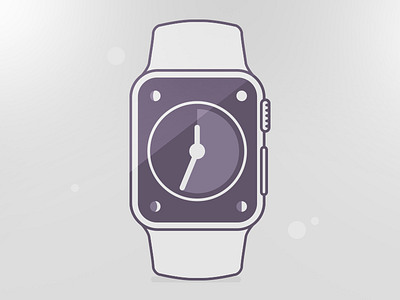 Apple Watch Line Art apple apple watch clock design ios line time ui watch