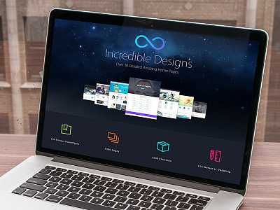 Demo Overview - TheFox Wordpress Theme business css3 feature font icon html5 parallax portfolio template thefox theme themeforest wordpress