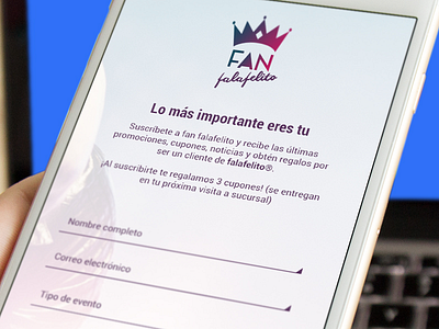 Fan falafelito mobile mobile website