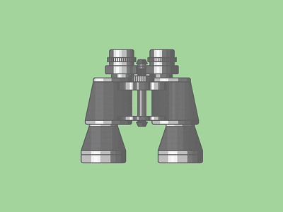 Still Looking binoculars creep icon illustration look see spy