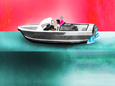 BoAt'N boat illustration infographic ocean