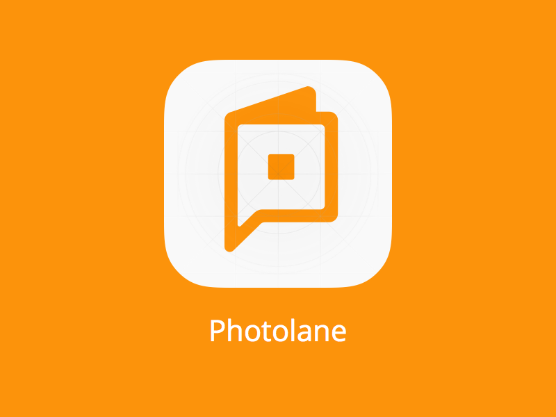 Photolane Icon app icon icon ios iphone photobook product