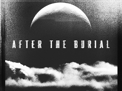 After the Mooncloud bandmerch clouds dark djent glitch moon photomanipulation photoshop