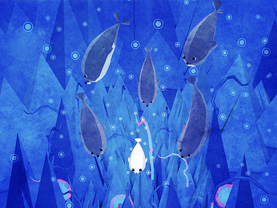 Song Of The Sea 3d c4d illustration low poly seal song of the sea