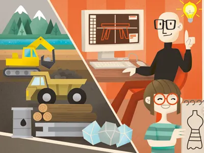 ilSole24ore- Circular Economy blue design economy envronement green production rawmaterials