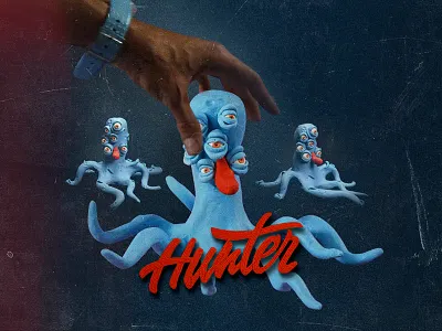 Hunter clay domestos hunter monster plasticine sculpting