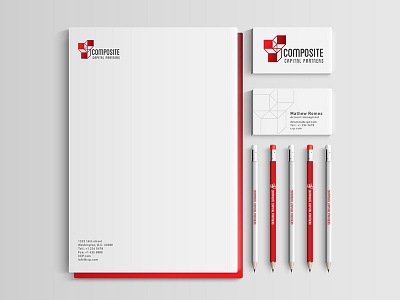 Composite Capital Partner, Concept #2 branding campaign icon logo design mark