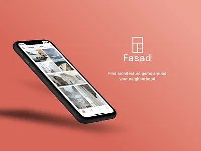 Fasad Architecture in your neighborhood mobile app application architecture mobile app product design ui