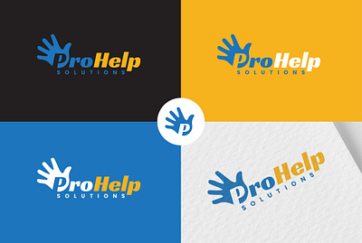 ProHelp Solutions Logo design branding business help business logo charity community custom logo funding graphic design hands help helping logo logo minimal minimal design modern logo organization professional logo sidlogodesign solutions