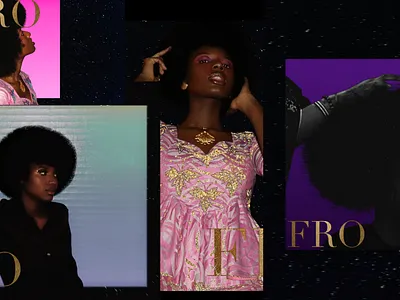 FRO GRAPHICS COMPILATION branding design editing fashion graphic design photography
