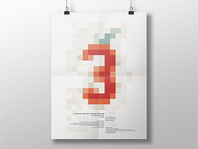 GGC Bialystok 3rd anniversary poster 3 anniversary birthday carrot carrots geek girls pixel poster