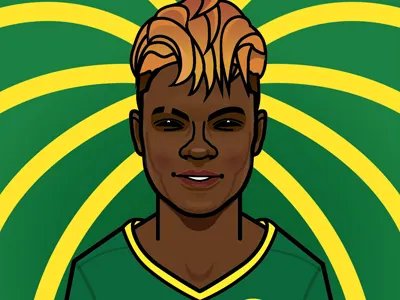 Cameroon star Gaelle Enganamouit africa cameroon football gaelle enganamouit soccer womens world cup world cup wwc2015