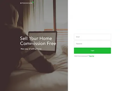 Login clean housing login minimal rent signin signup