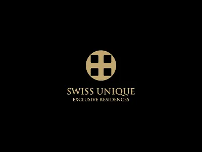 Swiss Unique hotel logo luxury swiss swiss unique unique