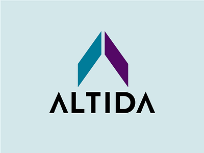 Altida brand concept detail element idea logo