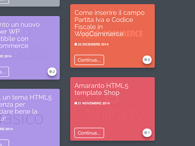 Material Comments design flat material web wordpress wp
