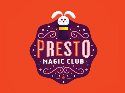 Presto Magic Club WIP hat illustration magic magician presto