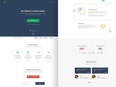 Boom Landing Page landing