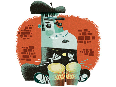 Beatnik! beatnik beret childrens book cool humor lifestyle men music people pop culture retro urban