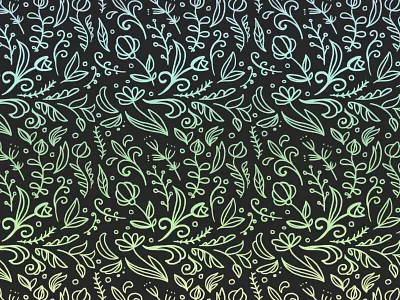 Floral pattern floral flowers green illustration pattern plant