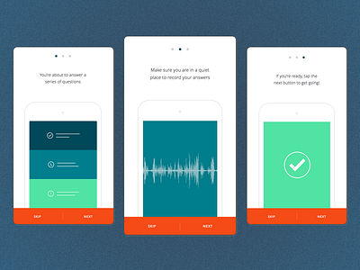 Onboarding flow flat ios mobile onboarding sketch ui