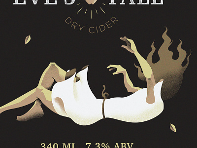 Let them brew cider beer bottle cider fridays illustration package package design texture
