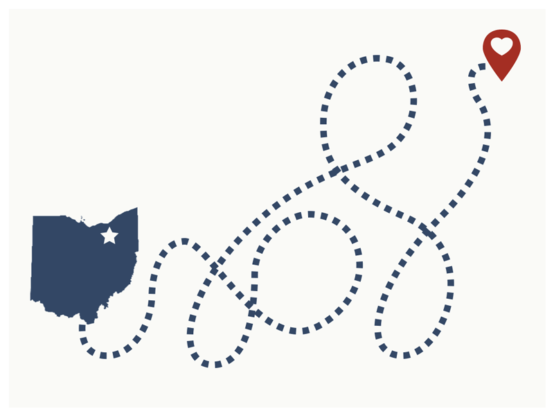 Meandering Animation animation illustration ohio