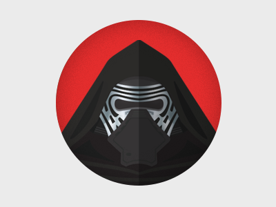 Kylo Ren episode 7 fan art helmet illustration kylo ren sith star wars the force awakens vector vector art
