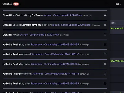 Activity Feed compstak sass task management ui ux